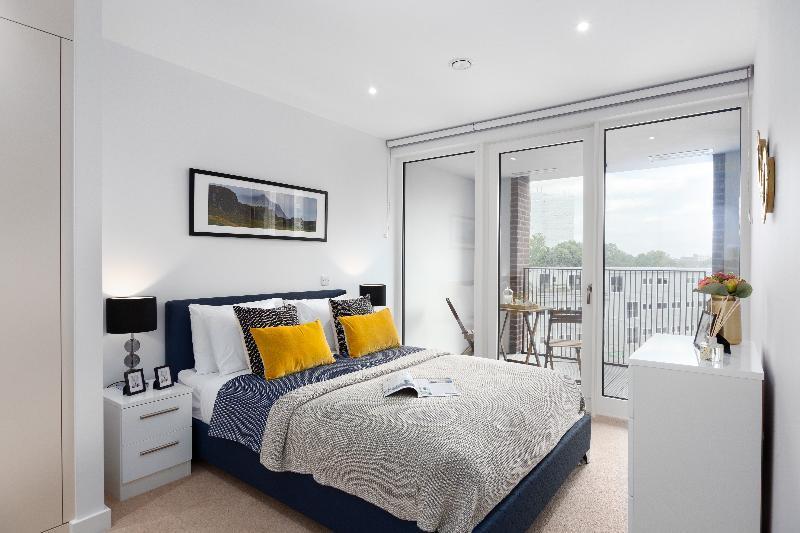 Two Bedroom Serviced Apartment With Balcony In Weymouth Building, Deacon Street Londres Exterior foto