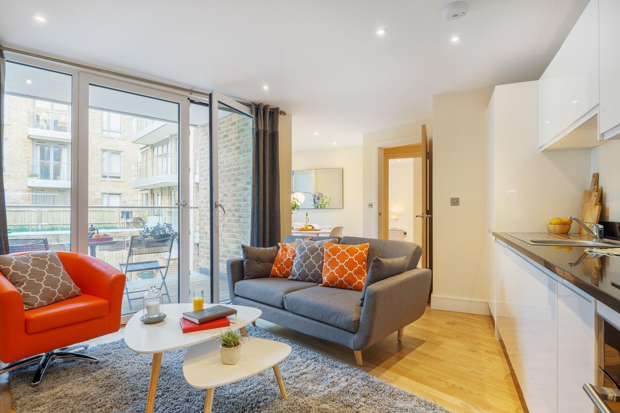 Two Bedroom Serviced Apartment With Balcony In Weymouth Building, Deacon Street Londres Exterior foto