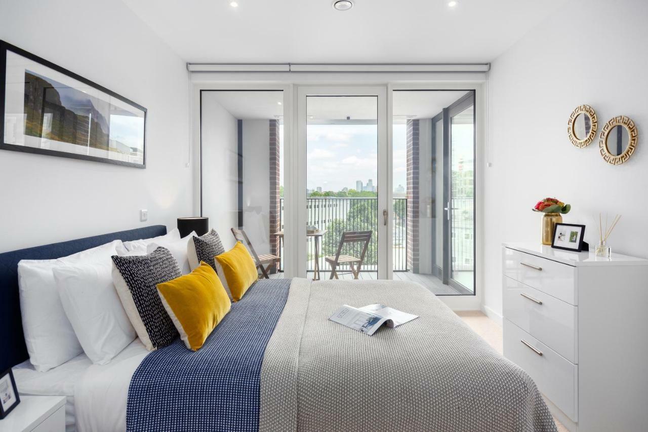 Two Bedroom Serviced Apartment With Balcony In Weymouth Building, Deacon Street Londres Exterior foto